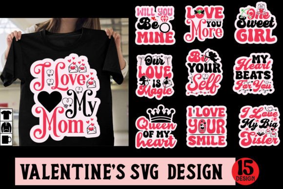 Download Valentine’s Day Retro Designs Bundle - Retro Collection