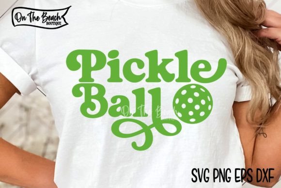 Download Pickleball SVG PNG Retro Classic Design - Retro Collection