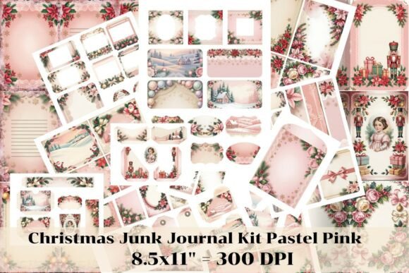 Download Christmas Junk Journal Kit - Junk journal Collection