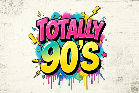 Download Totally 90s Retro PNG Clipart File - Retro Collection