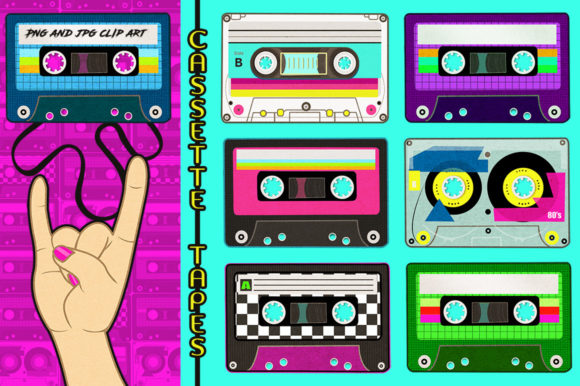 Download Retro Cassette Tapes Collection - Retro Collection